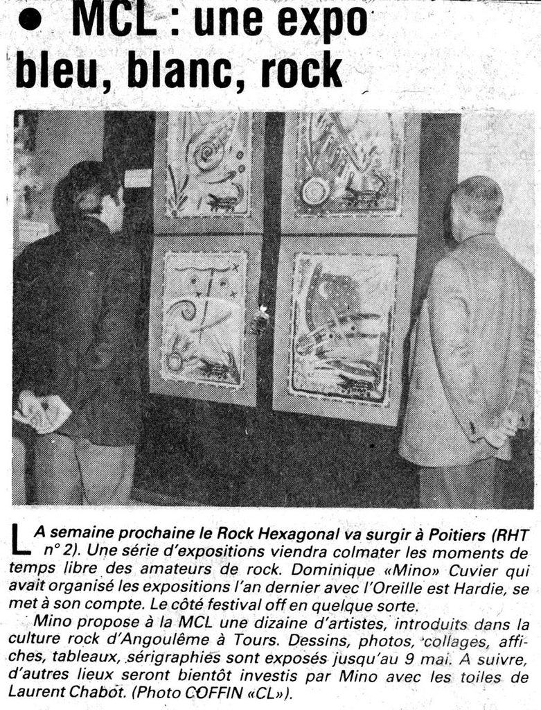 1983.04.28-Charente-libre-MinoPRE-781x1024 Mino "Rock art" (30/04 au 07/05/83)