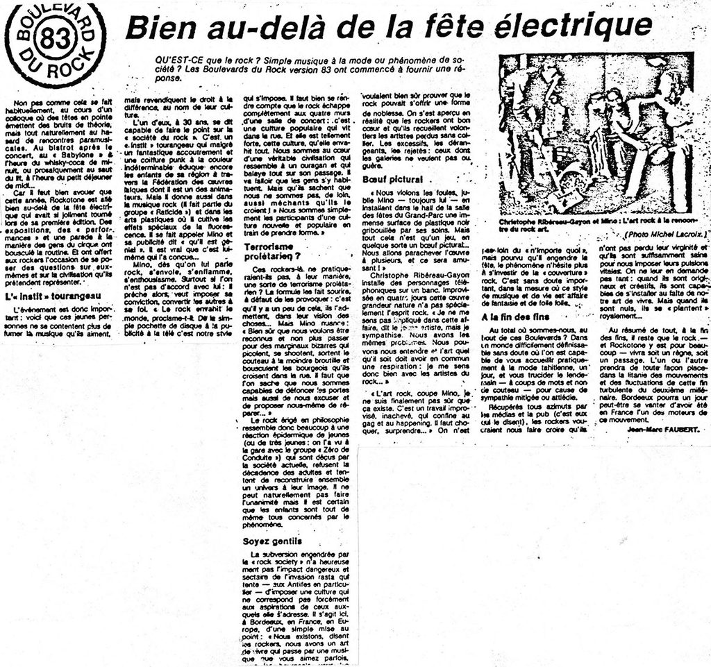 1983.10.31-Sud-Ouest-MinoPRE-1024x961 "Boulevard du rock 1983" (du 04 au 29/10/83)