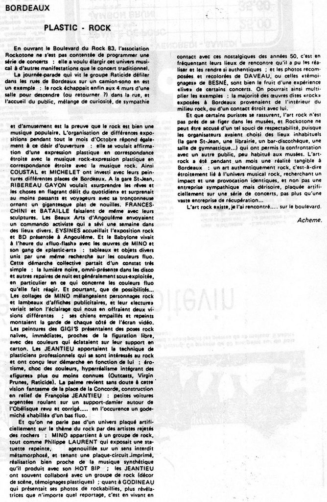 1984.01-Axe-sud-MinoPRE-668x1024 "Boulevard du rock 1983" (du 04 au 29/10/83)