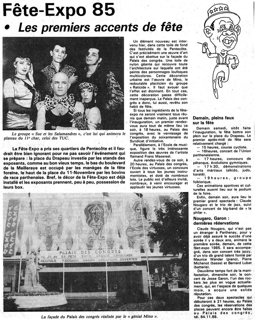 1985.05.24-Courrier-de-lOuest-MinoPRE-814x1024 "Fête-Expo 85" (25 au 29/05/85)