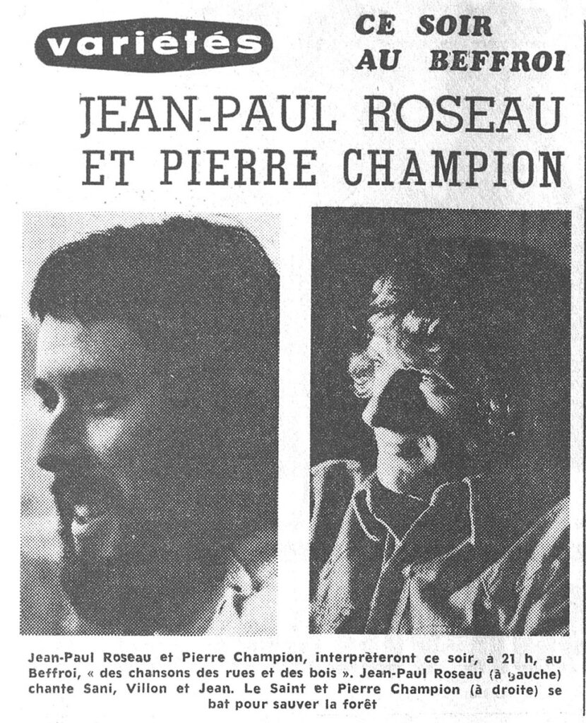 1975.02.20-NRCO.4ADPREa-830x1024 "Boite à chansons" Jean-Paul Roseau, Pierre Champion (20/02/75