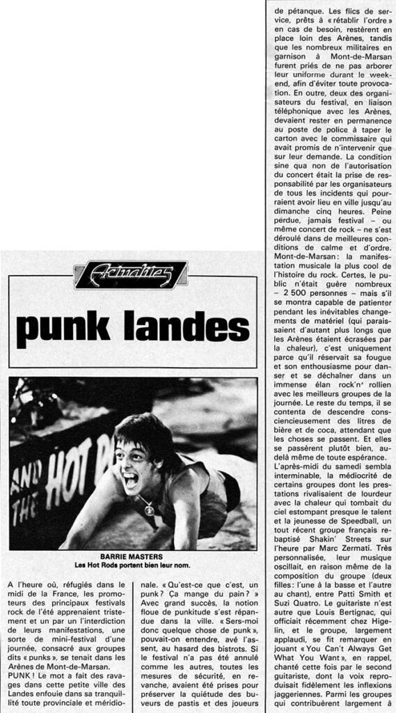 Presse-1976-Mont-de-Marsan03-Euthanasie-01Suzy-569x1024 "1st European punk rock festival" (21/08/76)