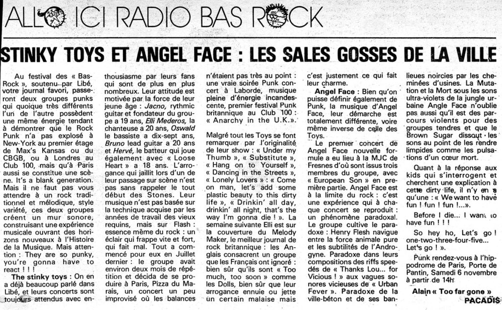 1976.11.03-LiberationElli-PacadisPRE-1-1024x632 "Festival Bas-Rock" (06/11/76)