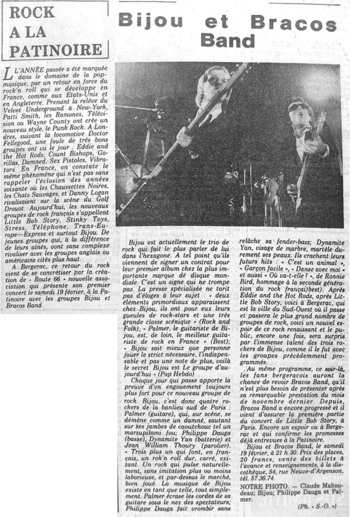 1977.02.19-Sud-Ouest01-Rock-Around-The-Clautre-694x1024 Bracos Band, Bijou (19/02/77)