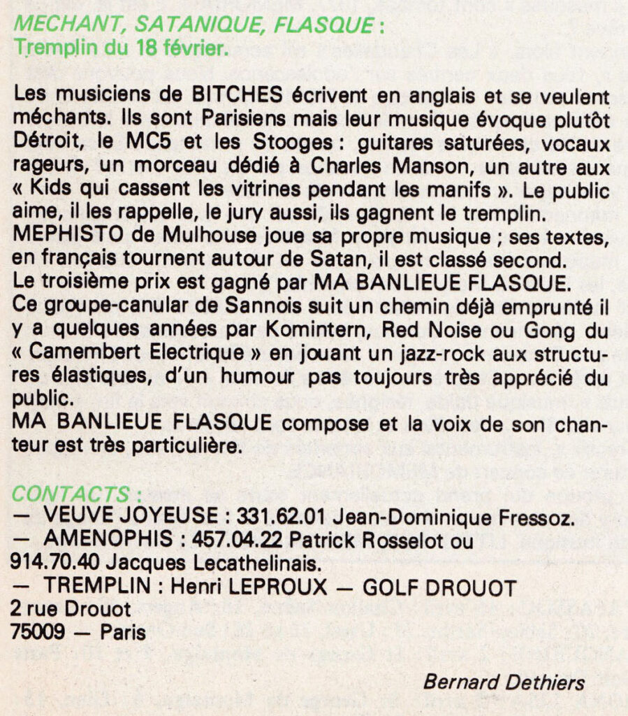 Presse-RocknrollMusique-n04-1977-Euthanasie-31-899x1024 "Tremplin" (18/02/77)
