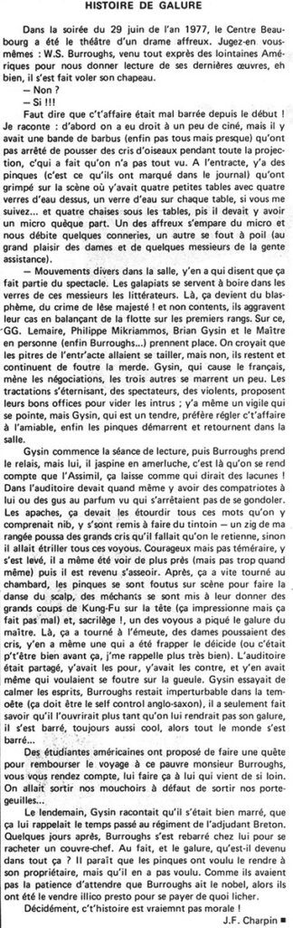Presse-AnnieAimeLes-Sucettes-n01Euthanasie-09clean-324x1024 William S. Burroughs - Histoire de Galure (29/06/77)