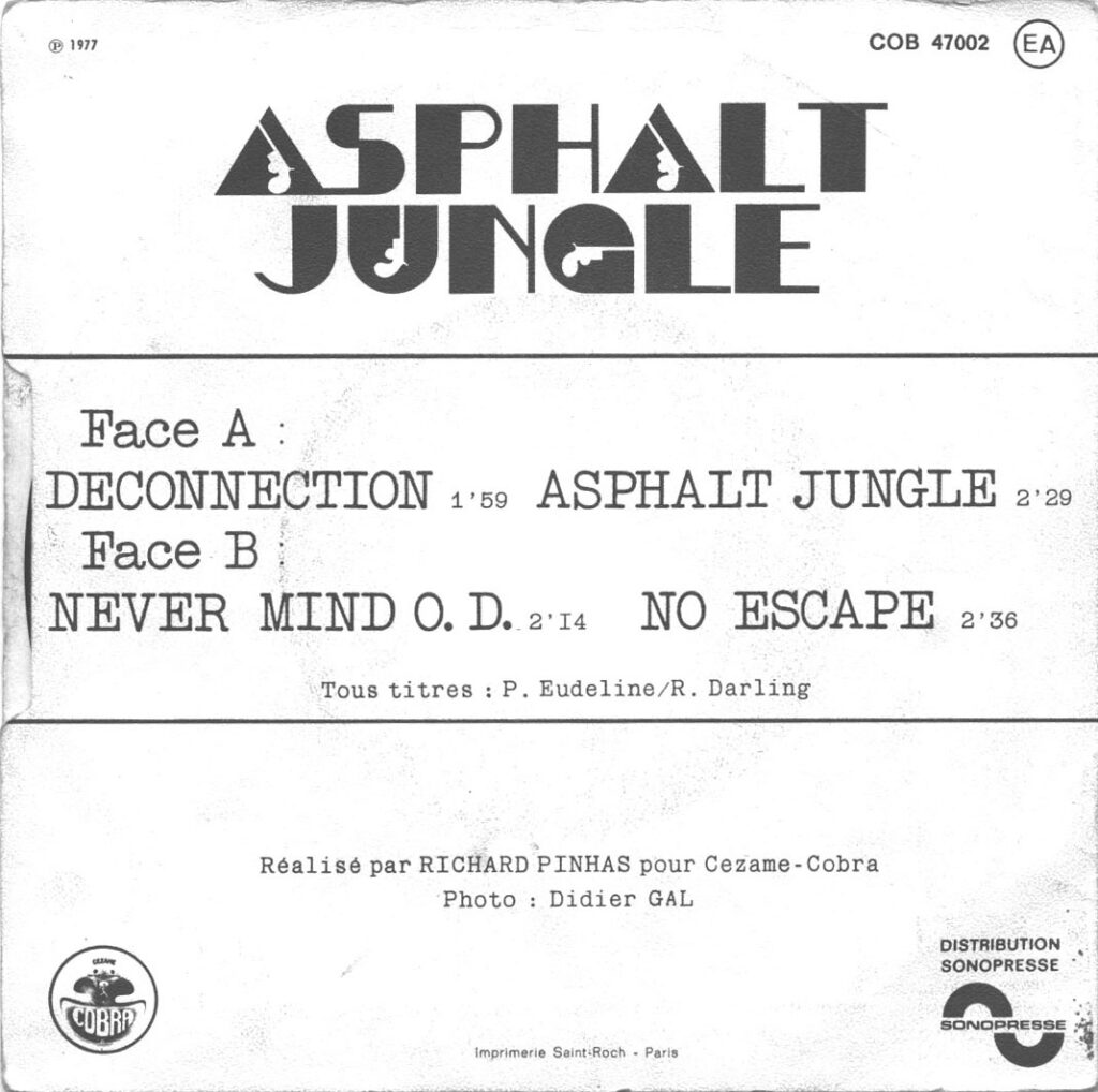sing-asph-1er-ver-1024x1018 Asphalt Jungle "Déconnection"
