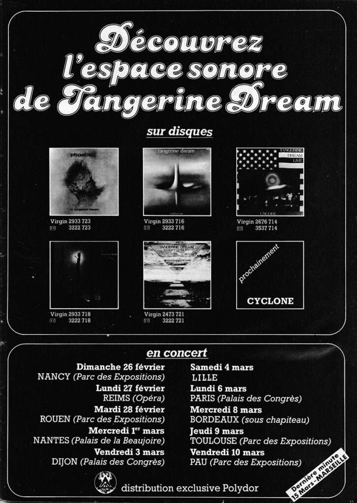 1978.03-Pub01-Ian-Tangerine-Dream-726x1024 Tangerine Dream (26/02 au 30/03/78)