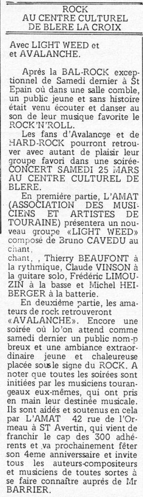 1978.03.25-Gazette-Tours-n13-MureauPRE11-296x1024 Light Weed, Avalanche (25/03/78)