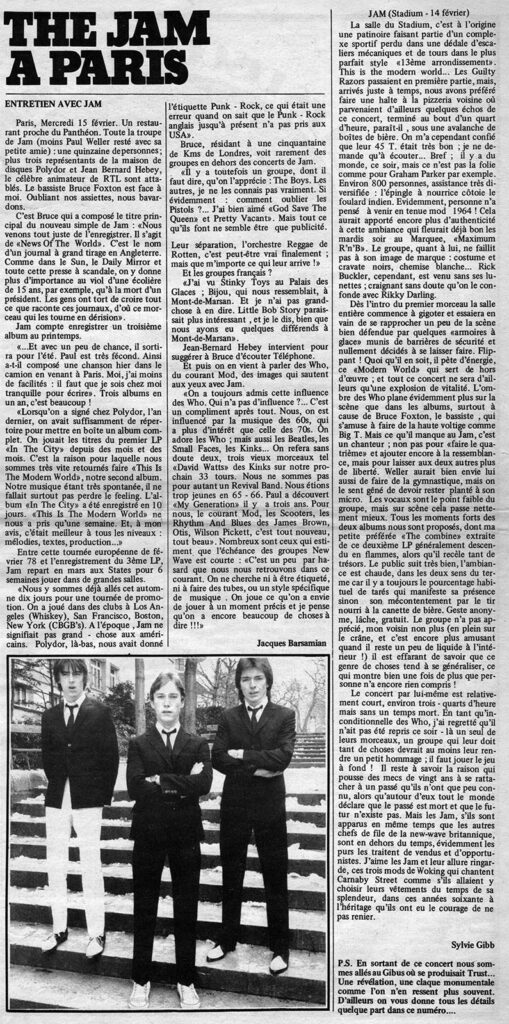 Presse-RocknrollMusique-n12-1978-Euthanasie-03a-509x1024 The Jam (14/02/78)