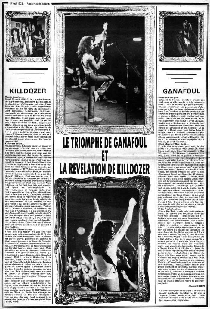 Presse-RockHebdo-n08-1978-Euthanasie-06-698x1024 Ganafoul, Killdozer (25/04/78)