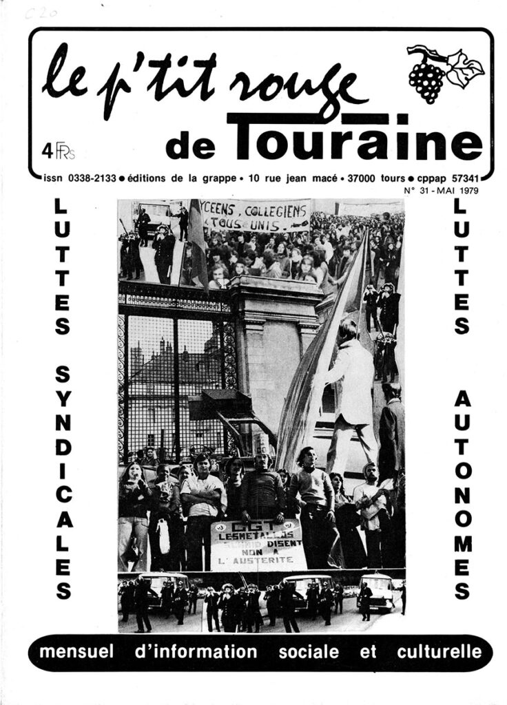 1979.05-Ptit-Rouge-de-Touraine-31-Alain-GaschetPRE001-736x1024 Le P’tit Rouge de Touraine n°31 (05/79)