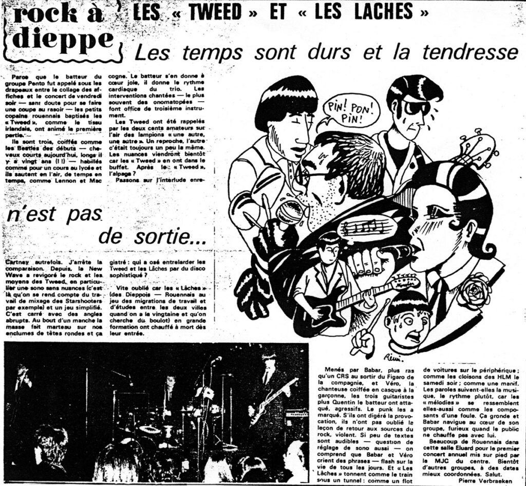 1985-Tweed-TweedDO187-1024x946 Les Lâches, Tweed (15/02/80)