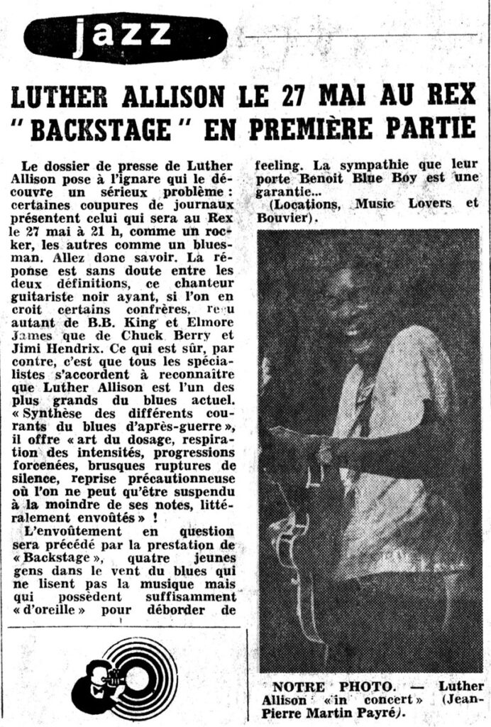 1980.05.23-NR.4ADb-692x1024 Luther Allison et J. Hammond Jr, Backstage (annulé) (27/05/80)