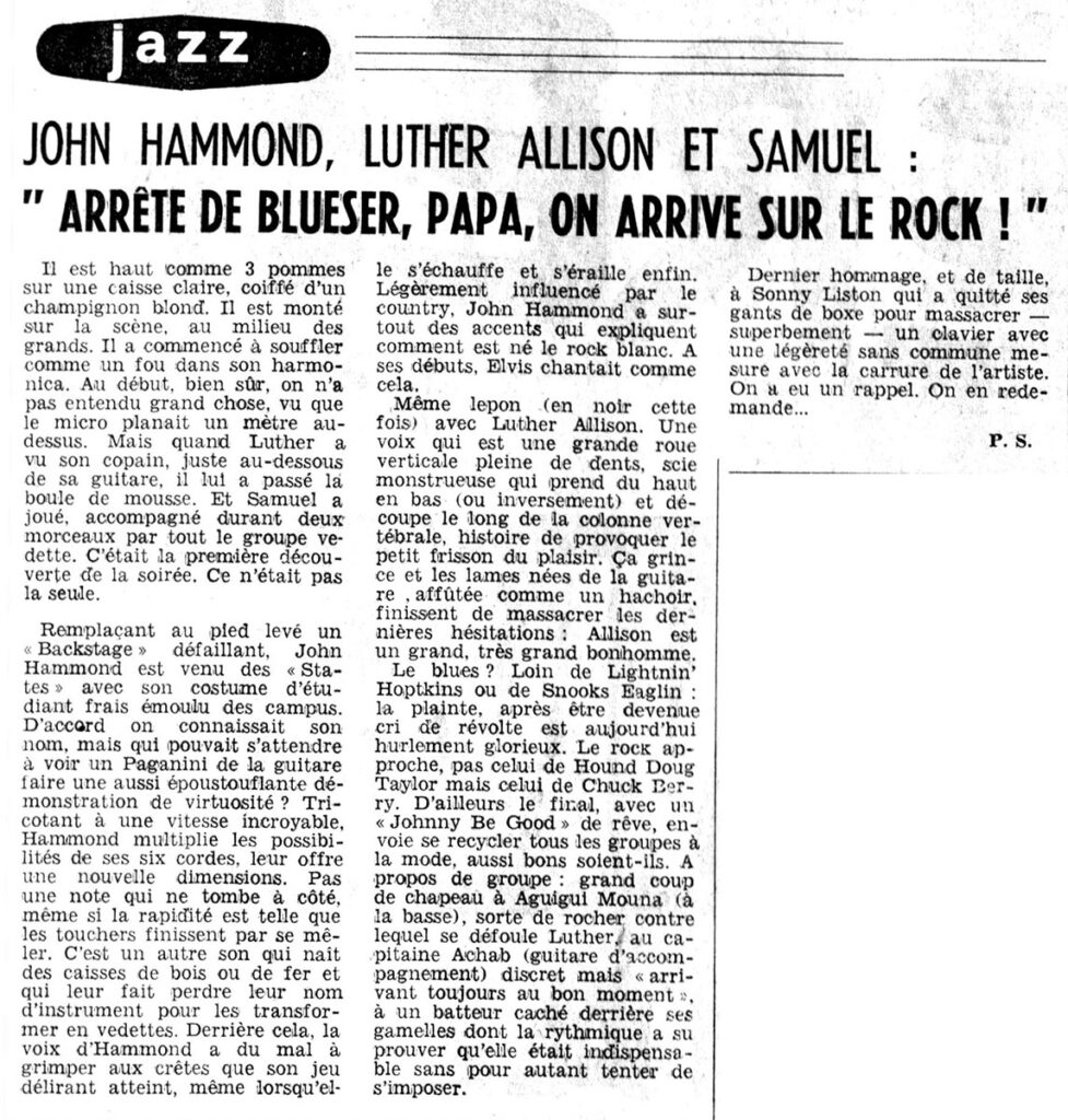 1980.05.29-NR.4ADb-977x1024 Luther Allison et J. Hammond Jr, Backstage (annulé) (27/05/80)