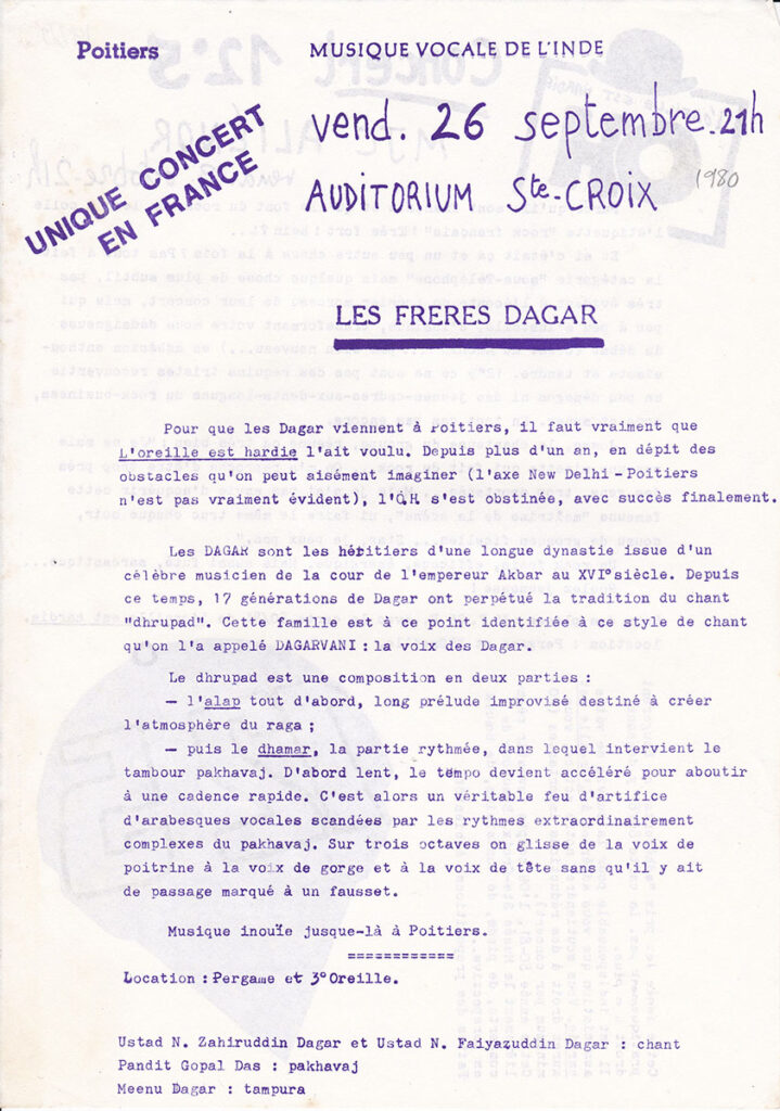 1980.09.26-Doc01r-Oreille-est-Hardie-719x1024 Les Frères Dagar (26/09/80)