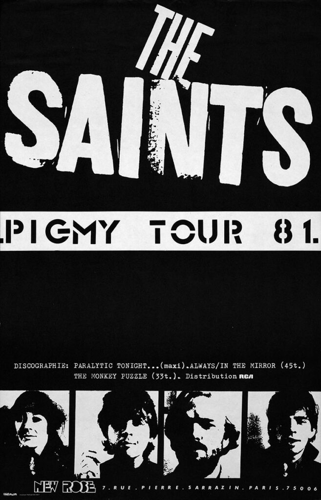 1981-Affiche01-385-60-imprimee-Michel-Rose-Copie-657x1024 The Saints Pigmy tour 81