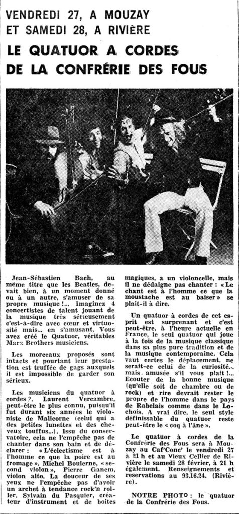 1981.02.26-NR.11AD-476x1024 Quatuor à cordes de la Confrérie des Fous (28/02/81)