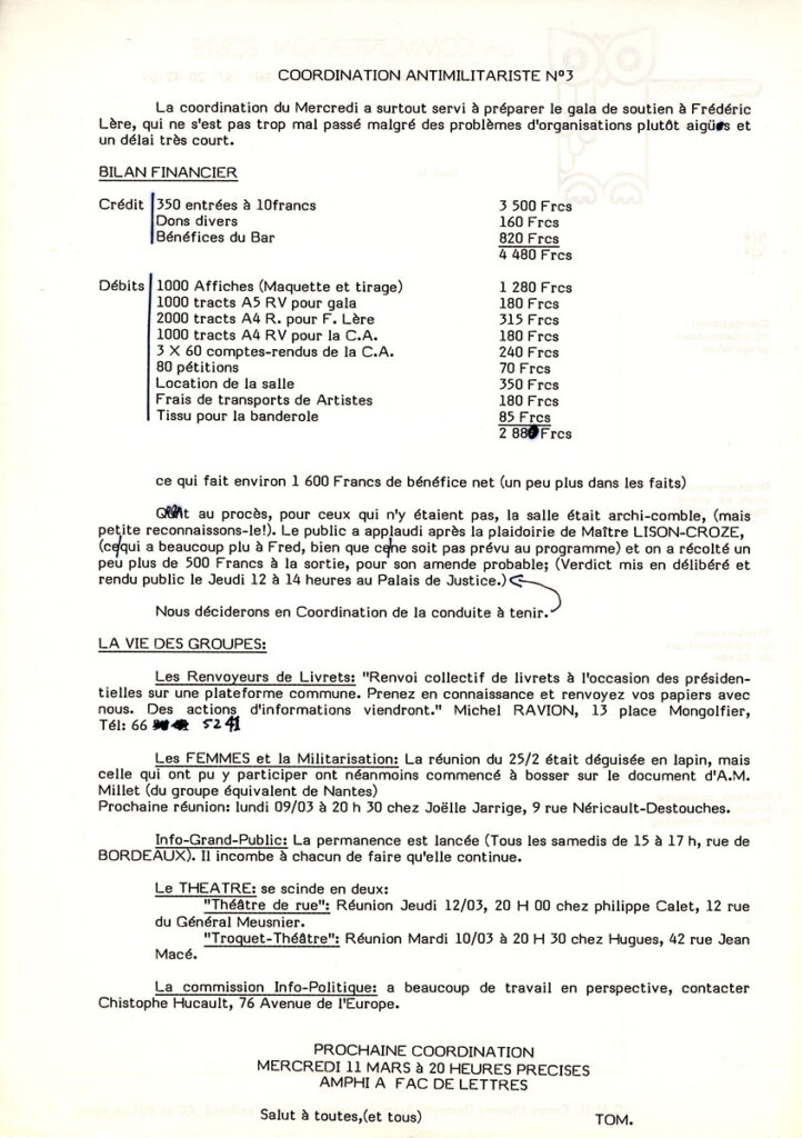 1981-Frederic-Lere-1904DO-722x1024 "Gala antimilitariste" (04/03/81)