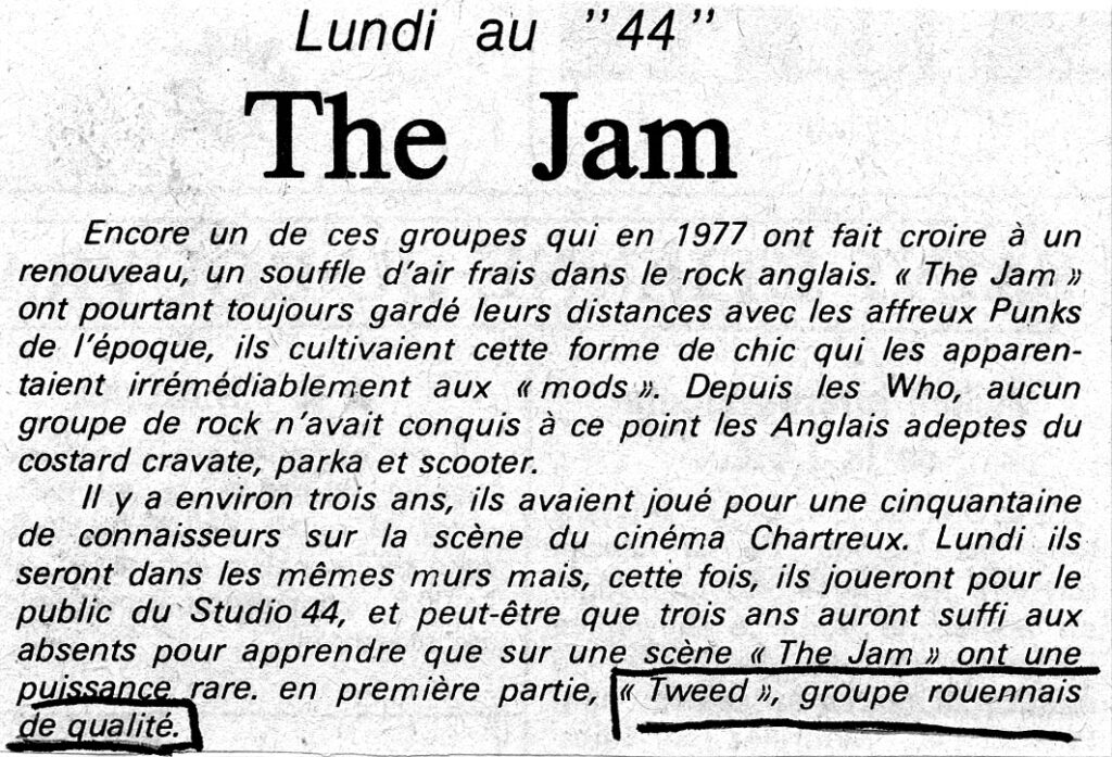 1981.03.16-Tweed-dossier-de-presse-1024x697 The Jam, Tweed (16/03/81)