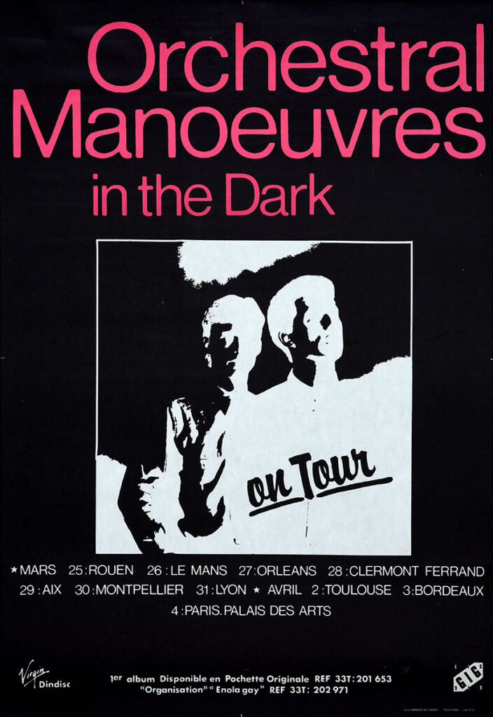 1981.03.25-Orchestral-Manoeuvres-in-the-Dark-Affiche01-44-64-imprimee-Michel-Rose-Copie-704x1024 Orchestral Manoeuvres In The Dark "On tour"