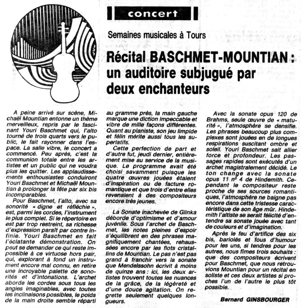 1981.07.28-NR.3ADa-998x1024 "Semaines Musicales de Tours" Youri Bachmet (23/07/81)