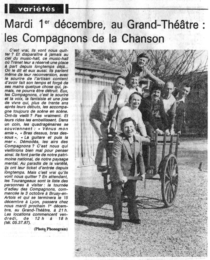 1981.11.26-NR.4ADa-829x1024 Les Compagnons de la Chanson (01/12/81)