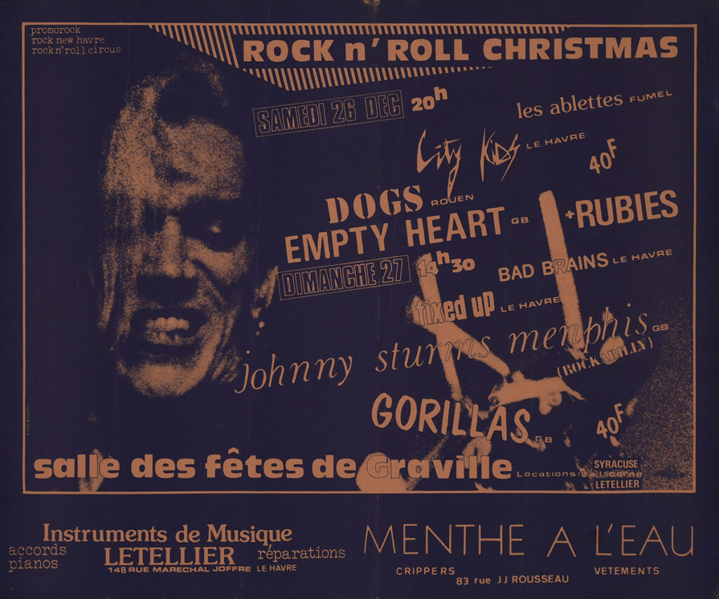 1981.12.26-Affiche01-40-48-imprimee-Michel-Rose-Copie-1024x853 "Rock’n’roll Christmas" (26/12/81)