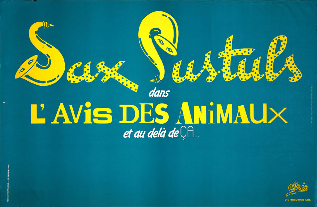 1982-Sax-Pustuls-Affiche01-785-120-imprimee-Oreille-est-Hardie-Copie-1024x670 Sax Pustuls "L'avis des animaux"