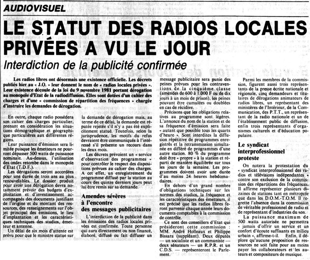 1982.01.22-NR.DADa_-1024x859 Les radios libres reconnues légalement