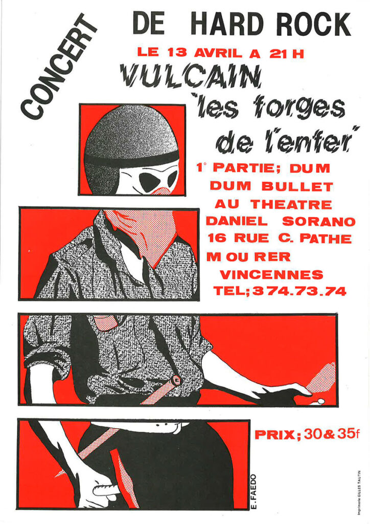 1982.04.13-Flyer01-Gerald-Biot-724x1024 Dum Dum Bullet, Vulcain (13/04/82)