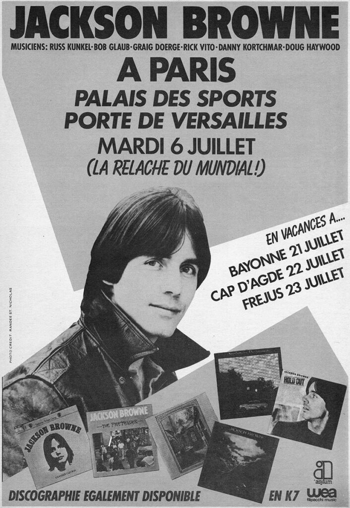 1982.05-Vinyl-4-Bruno-BoussardPR21-706x1024 Jackson Browne (21/07/82)