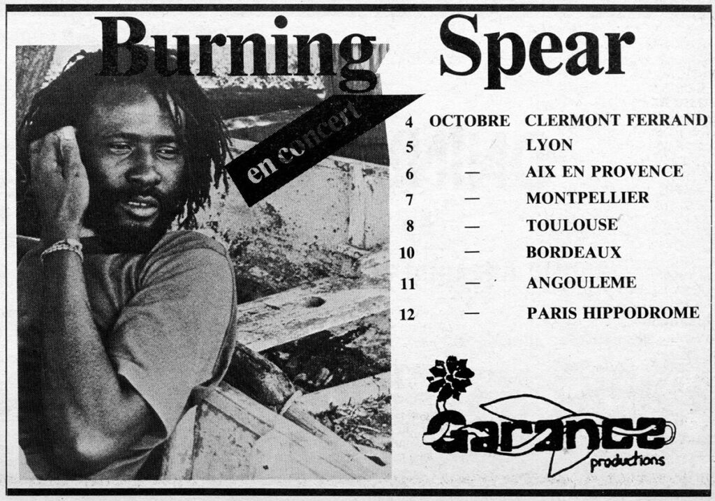 1982.10-Vinyl-6-Bruno-BoussardPR31-1024x718 Burning Spear (08/10/82)