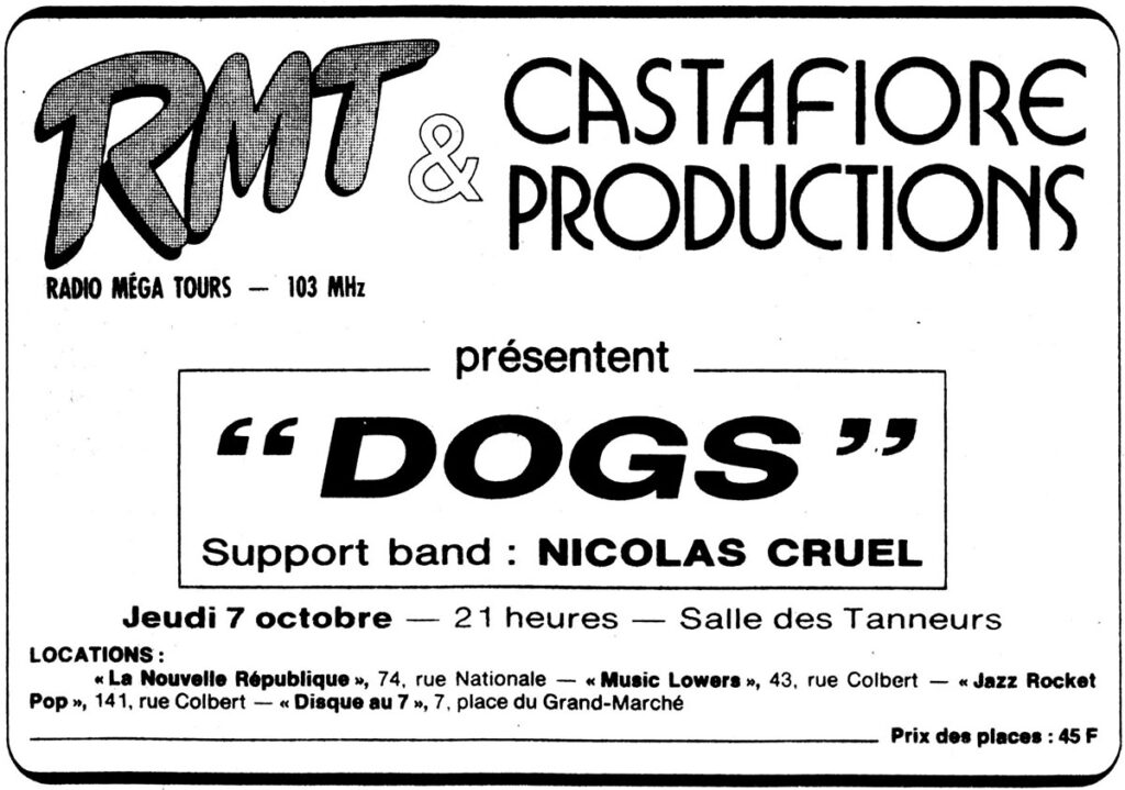 1982.10.04-NRCO.5ADa-1024x719 Nicolas Cruel, Dogs (07/10/82)