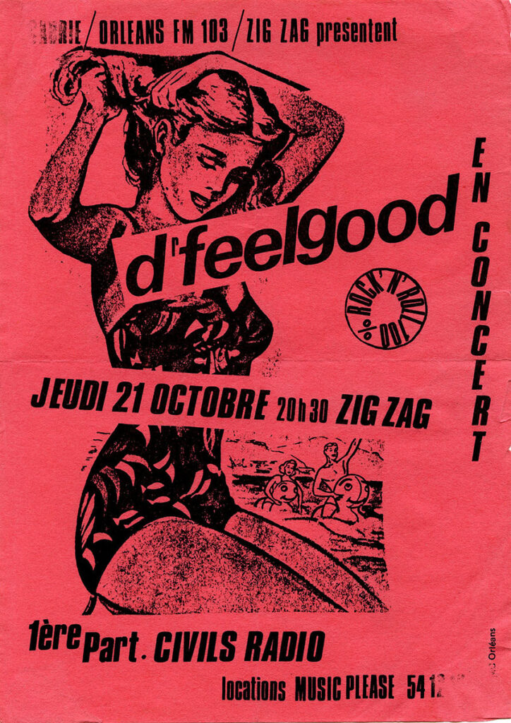 1982.10.21-Flyer01-Milouf-724x1024 Civils Radio, Dr Feelgood (21/10/82)