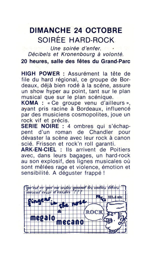 Presse-BoulevardDuRock82-1982-07-585x1024 "Boulevard du rock" (24/10/82)