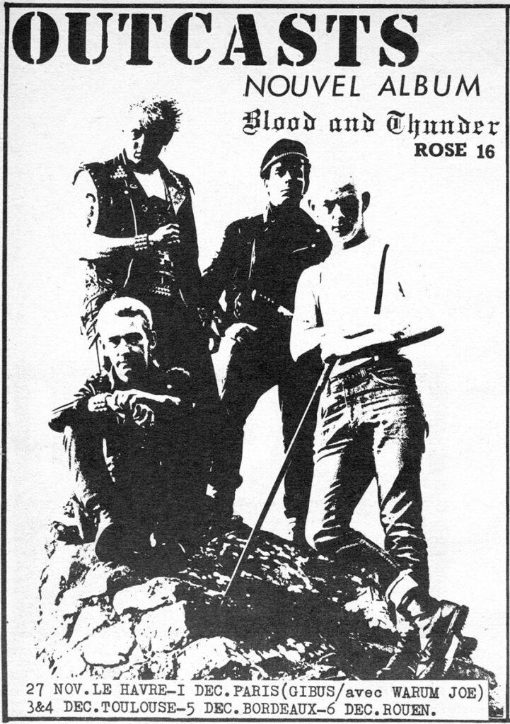 1982.11-Vinyl-7-Bruno-BoussardPR20-721x1024 Outcasts (06/12/82)