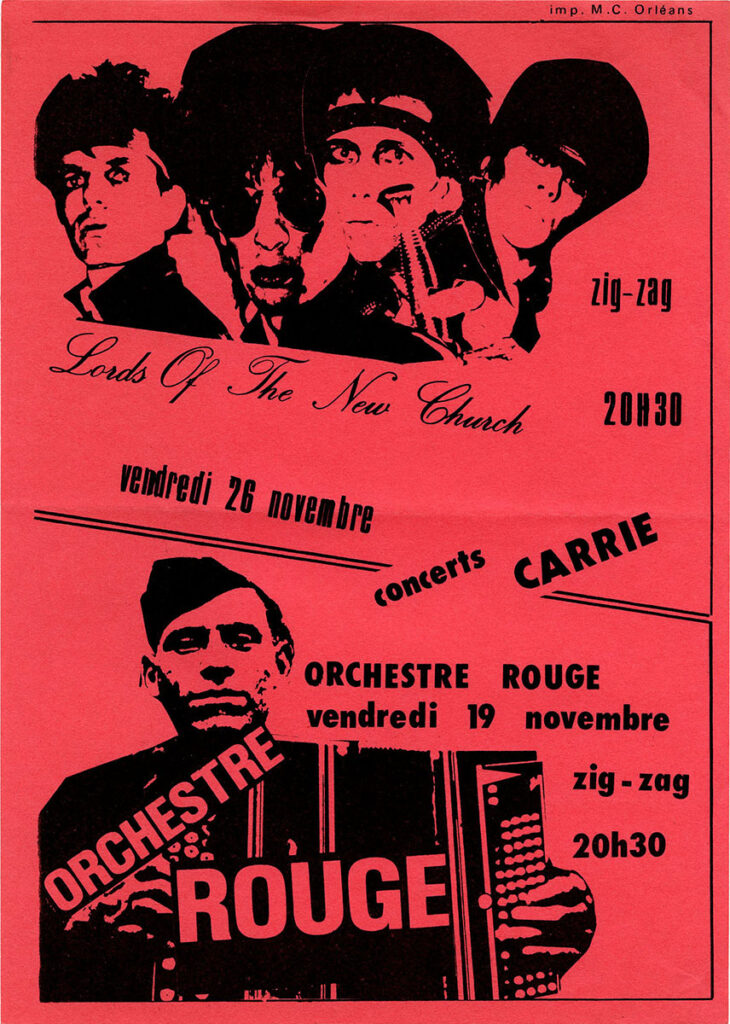 1982.11.26-Flyer01-Milouf-730x1024 D-Stop, Orchestre Rouge (19/11/82)