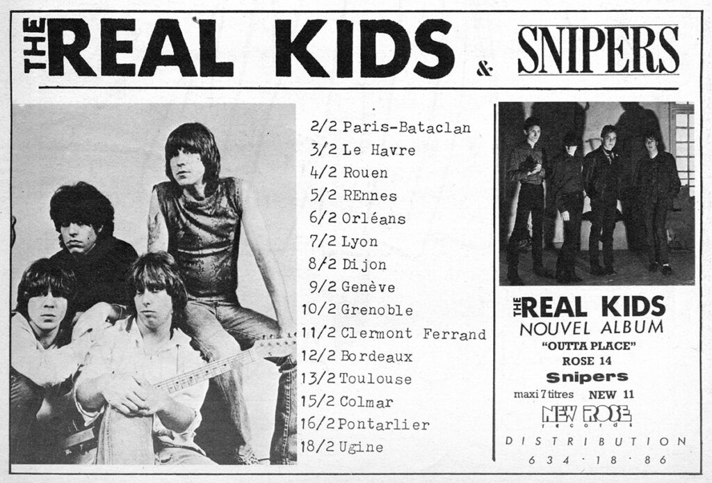 1983.01-Vinyl-9-Bruno-BoussardPR13-1024x694 Snipers, Real Kids "French tour 83"