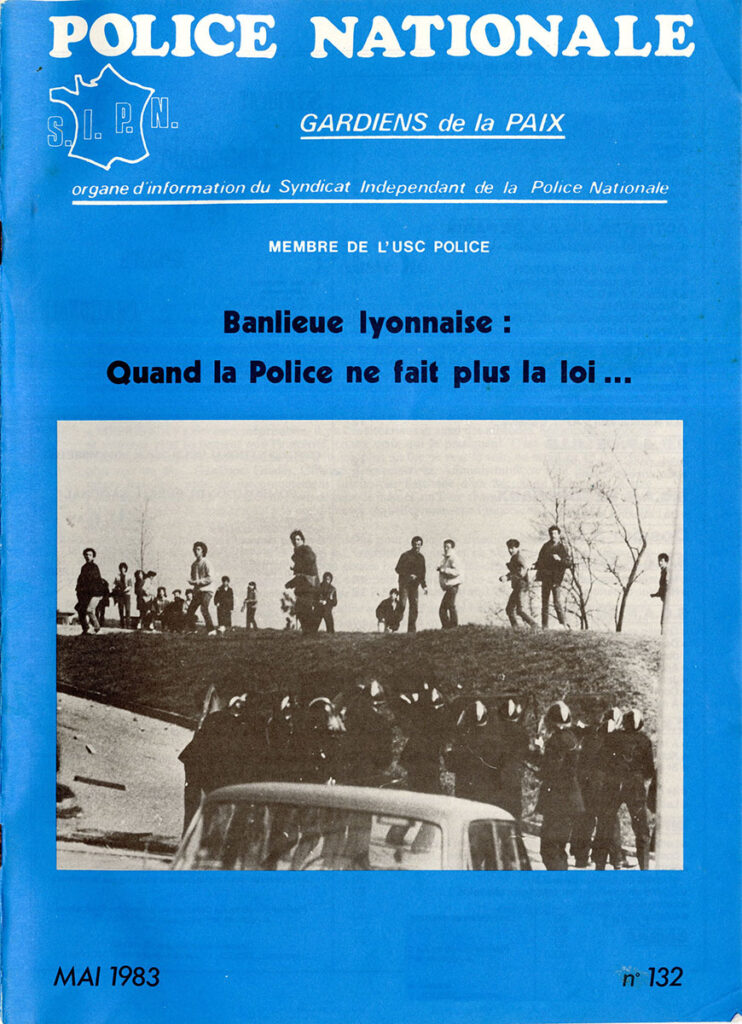 1983.05-SIPN-Eric-SionneauPRE01-742x1024 "Rock contre la police" (12/03/83)