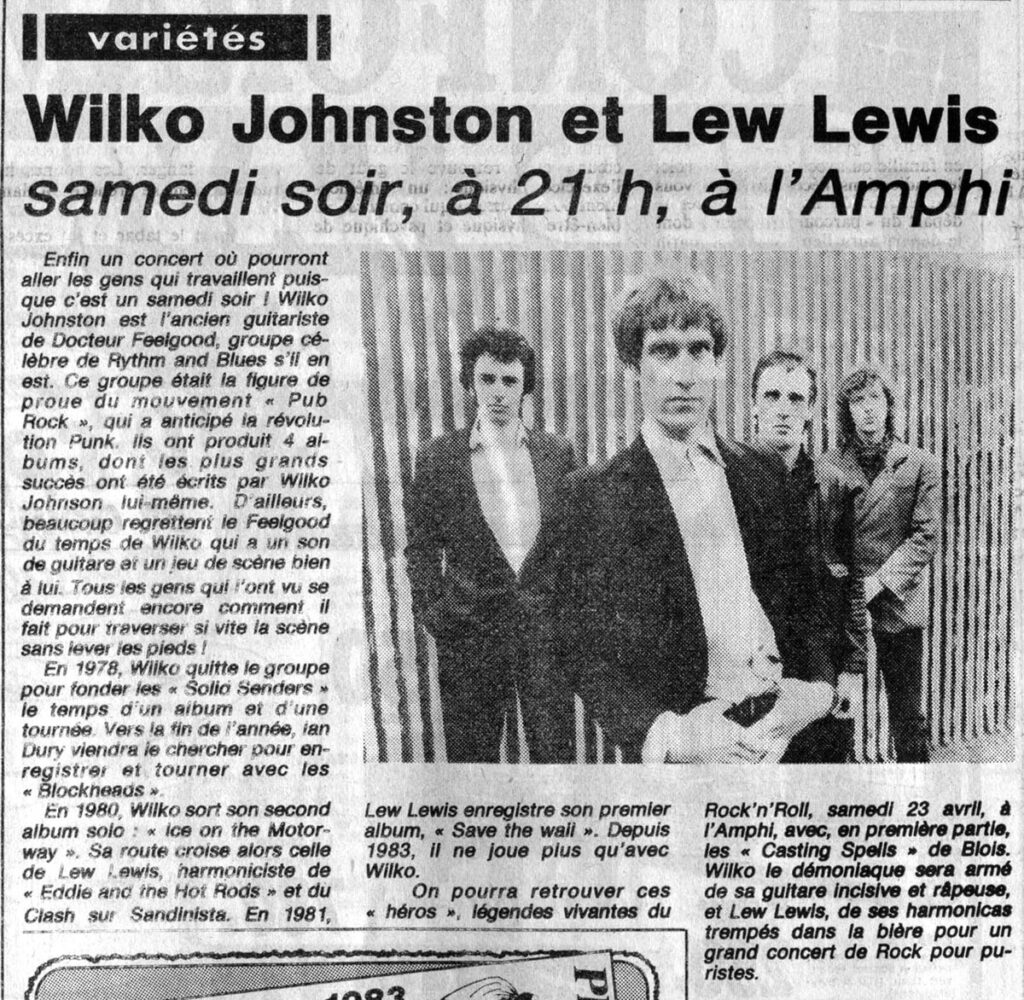 1983.04.22-NR02-Copie-1024x1000 Casting Spells, Wilko Johnson et Lew Lewis (23/04/83)