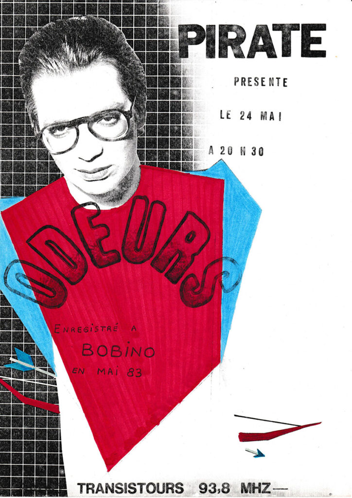 1983.05.24-Pirate-sur-Transistours-Affiche-A4-photocopiee-01-Radio-Beton-724x1024 "Pirates" Odeurs (24/05/83)
