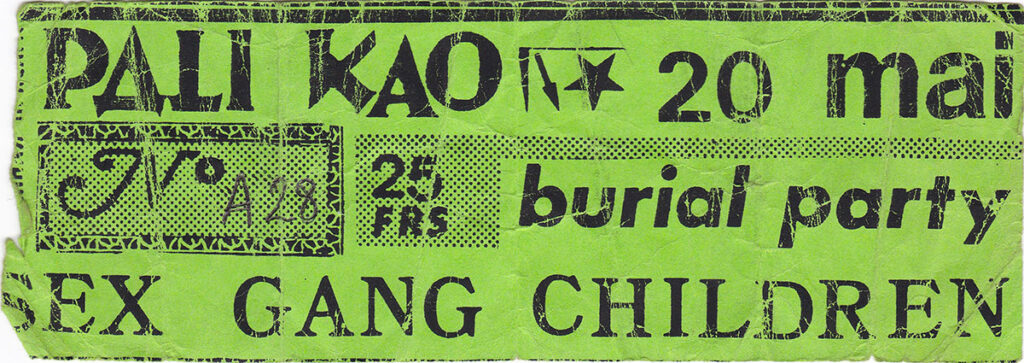 1983.05.20-Ticket01-1904-1024x363 Burial Party, Sex Gang Children (20/05/83)