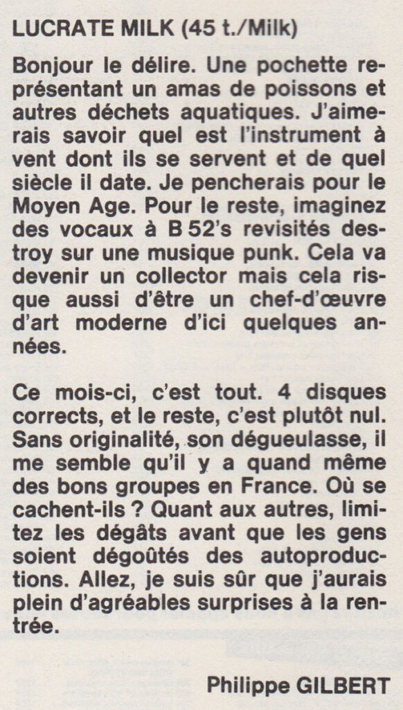1983.08-Rock-et-BD-17-Lucrate-Milk-582x1024 Lucrate Milk "Nepla relou"