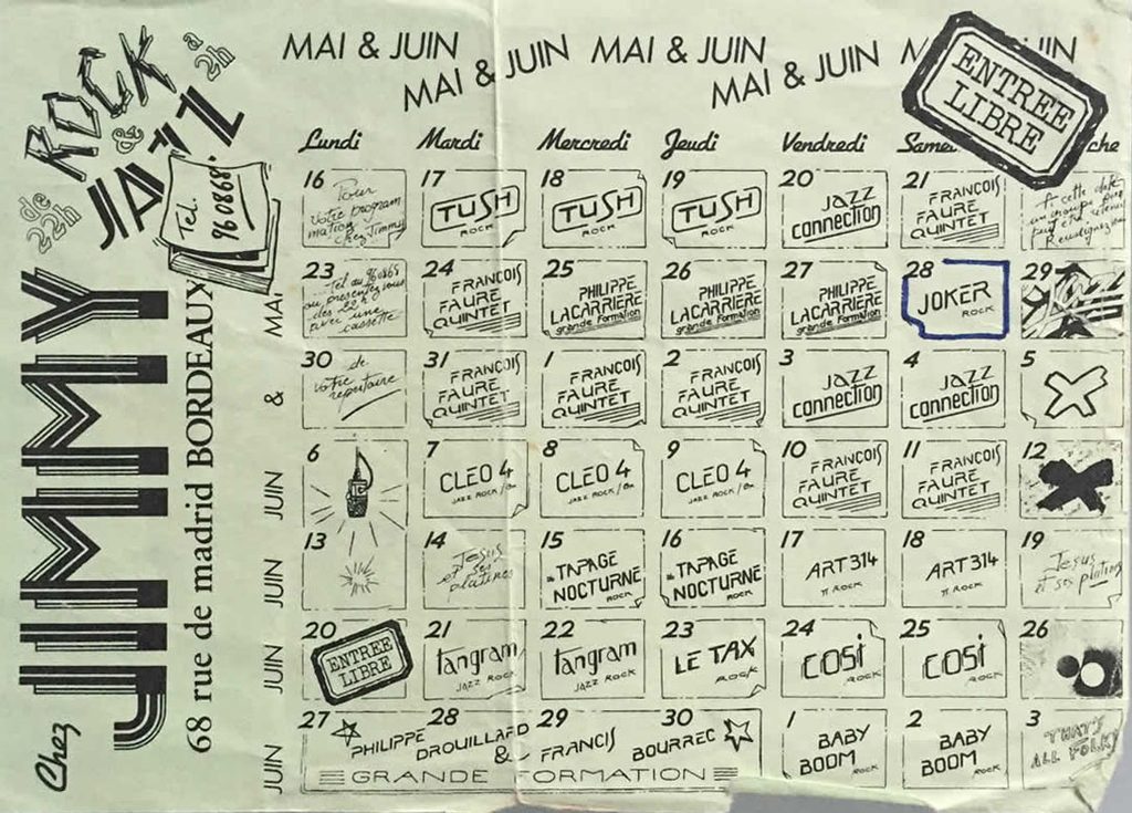 1983.05.17-Flyer01-Rock-Around-The-Clautre-1024x735 Tush (17 au 19/05/83)