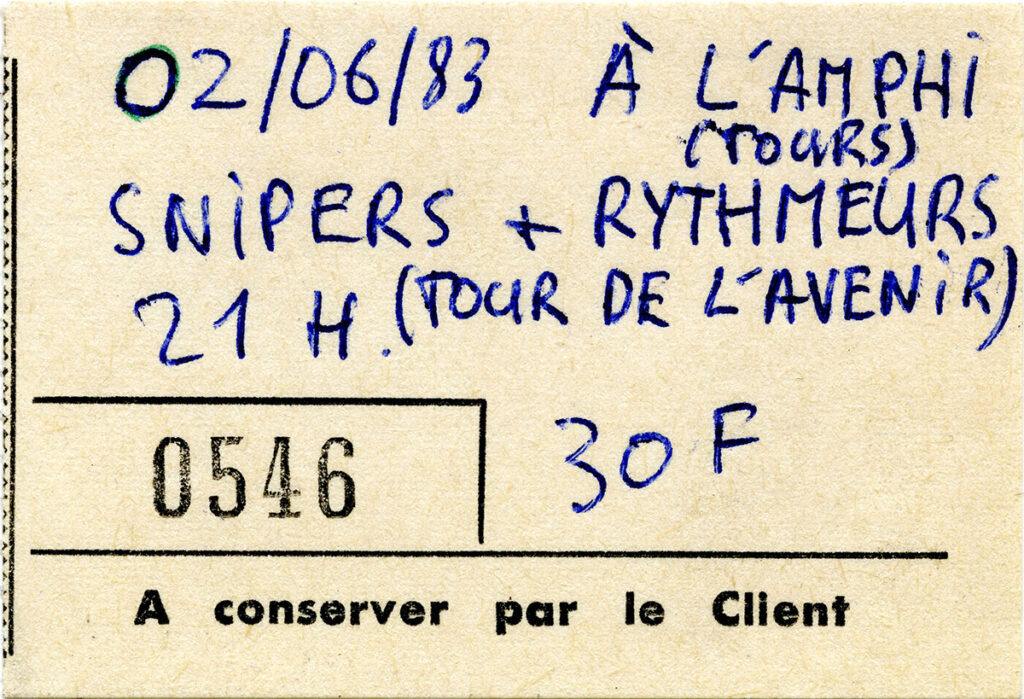 1983.06.02-SnipersJean-VigourouxTI-1024x699 Rythmeurs, Snipers (02/06/83)
