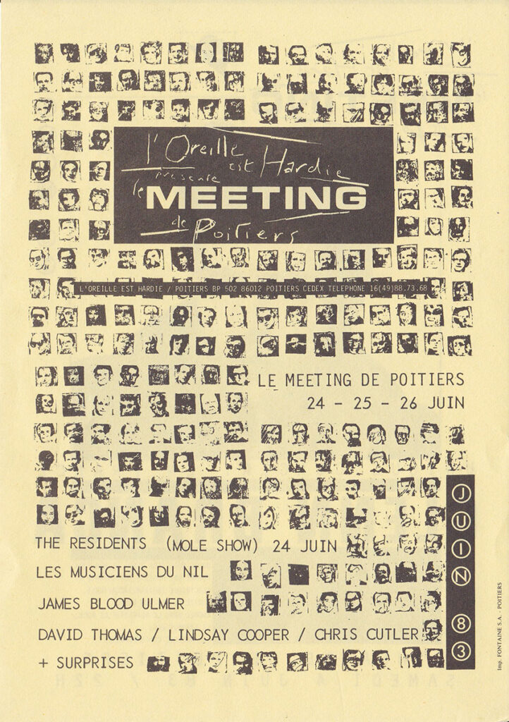 1983.06.04-Flyer01v-Oreille-est-Hardie-722x1024 "Meeting de Poitiers" Glenn Branca (04/06/83)