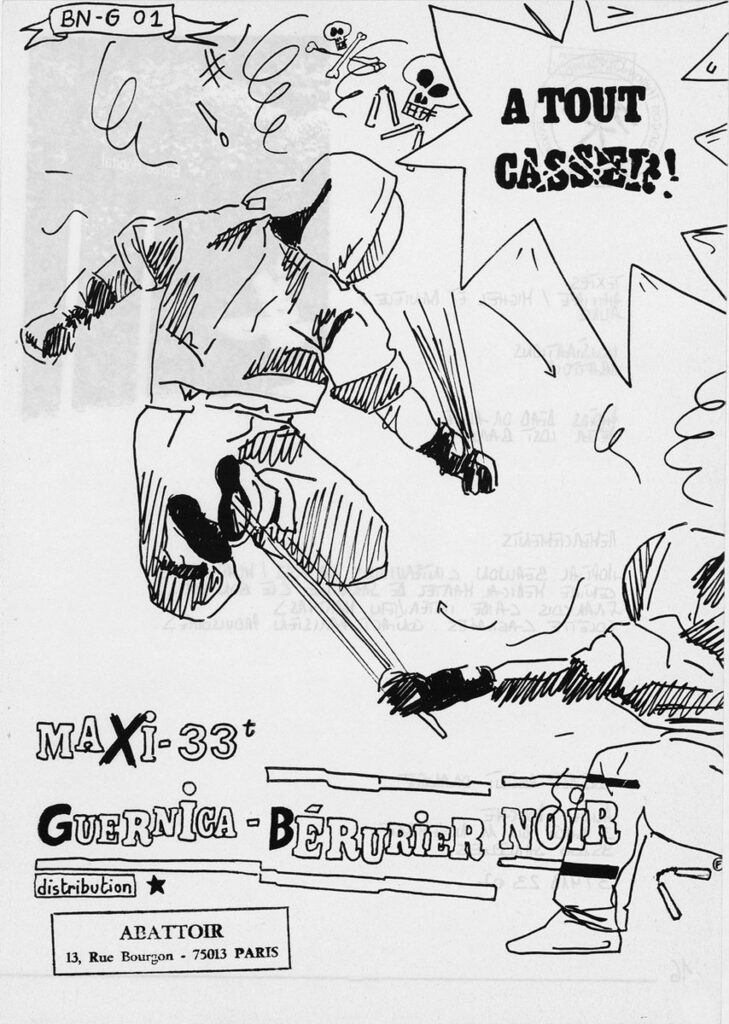 1983.09-Shin-Francois_GuillemotDO03r-729x1024 Bérurier Noir "Nada" / Guernica "Gloco"