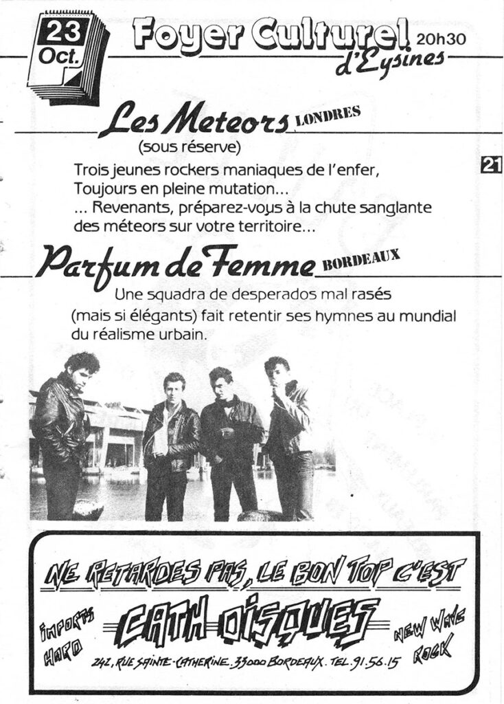 1983.10.04-Prog01-Dominique-B023-Copie-734x1024 "Boulevard du rock 1983" Parfum de Femme, Meteors (23/10/83)
