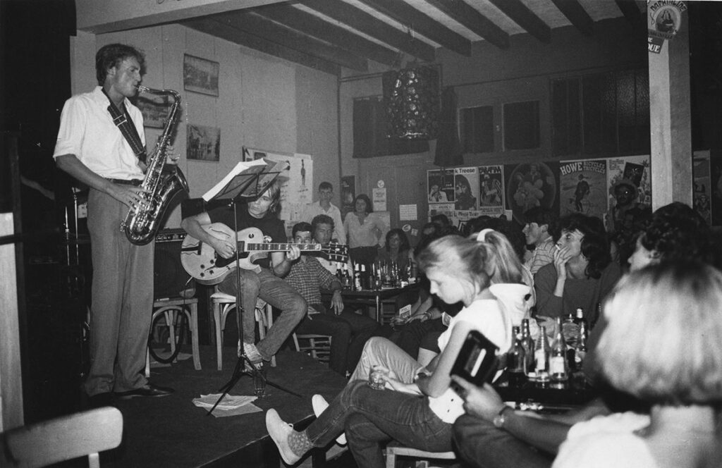 1983.10.05-Photo02-Gisele-Brad-Marshall-1024x664 Andern Jazz Quartet et Brad Marshall (05/10/83)